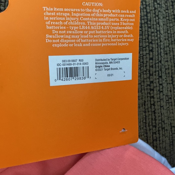🌈Host Pick🌈NWT Hyde And EEK Pet Light-Up Rainbow Pet Costume - Picture 5 of 7